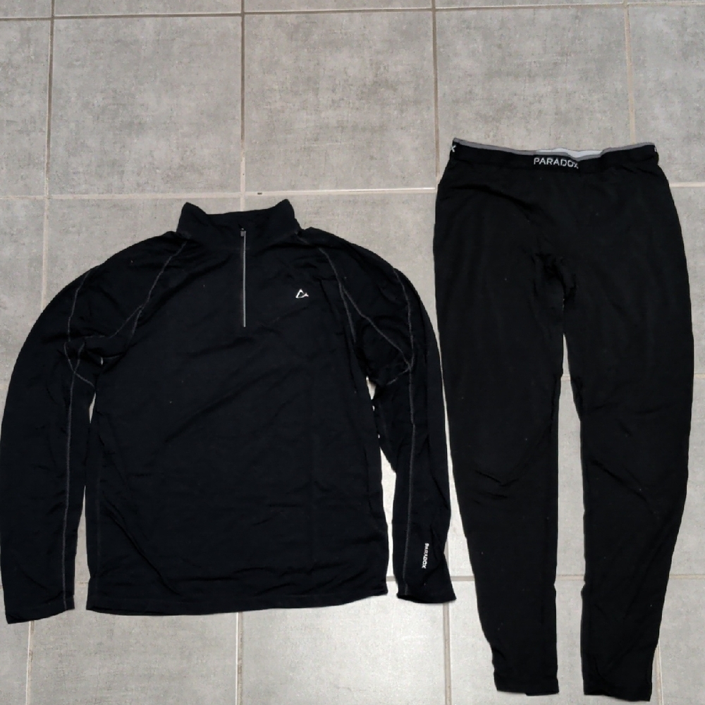 Paradox Underwear Black Apparel Top And Bottom Include